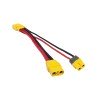 Conector XT90 con salida XT60 (Y)