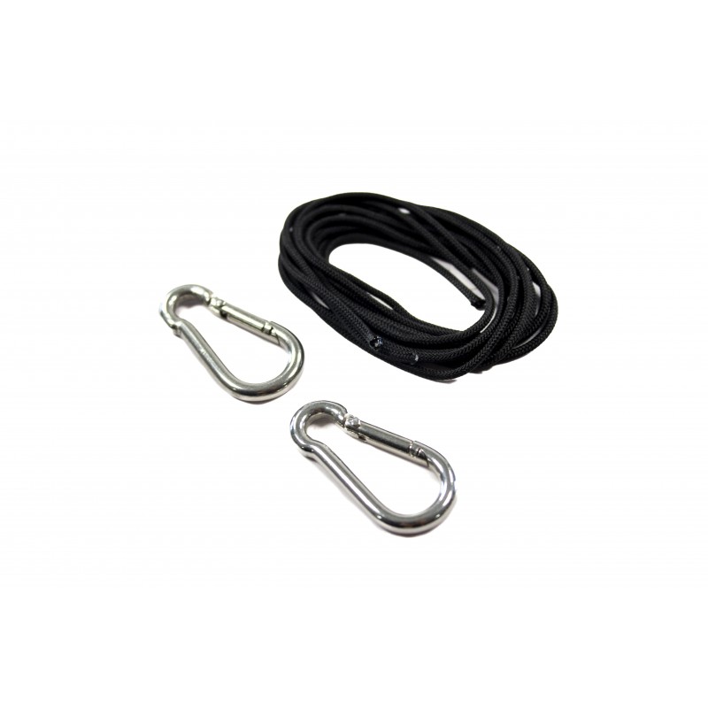 Carabiners and Ropes Kayak Steering Kit